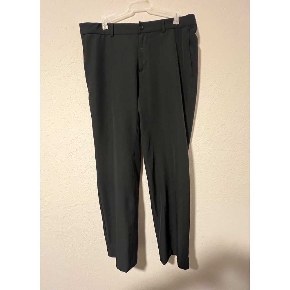 Nike Golf Men's Dri-Fit Black Pants 34x30 - Standard Fit Straight Leg EUC
